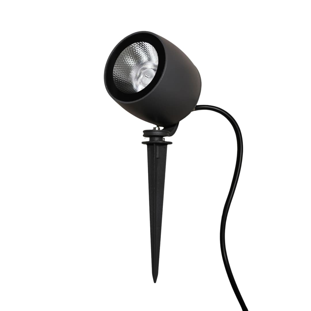FOCO ESTACA LED STUDIO ELITE COB 10W LUZ CÁLIDA (3000K) IP65 GRIS