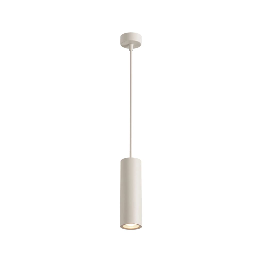 LÁMPARA COLGANTE LED STUDIO TUBULAR BASIC (SIN AMPOLLETA GU10) BLANCO ARENA